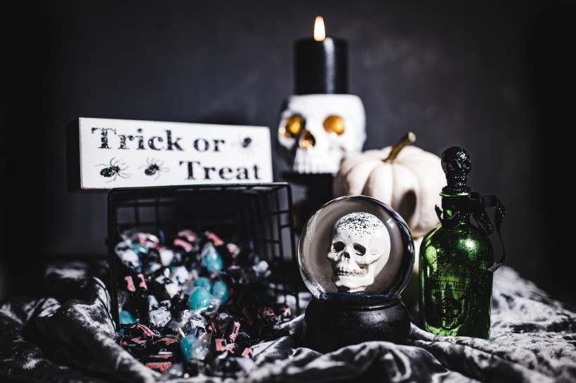 万圣节的装饰品图片