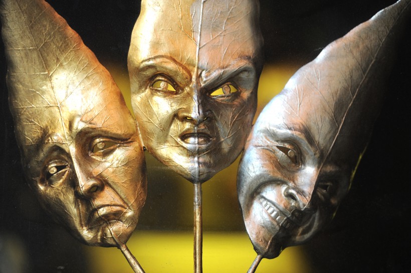 万圣节神秘面具图片