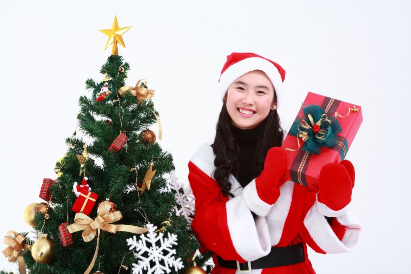 圣诞服饰装扮与礼物图片