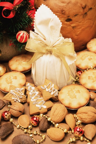 圣诞节食物图片