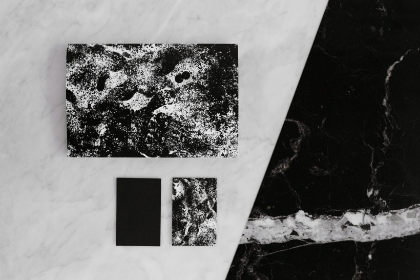 黑白相间的纹理图片