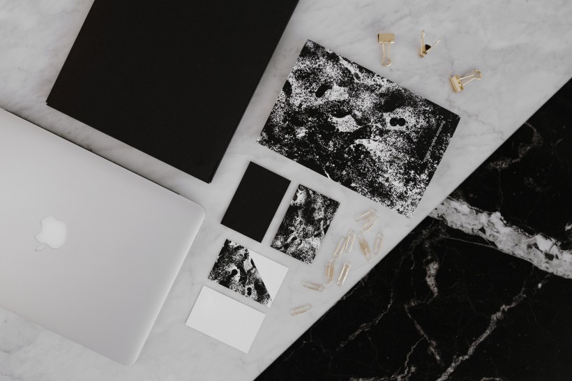 黑白相间的纹理图片