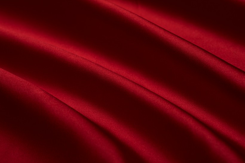 红色丝绸背景图片大全