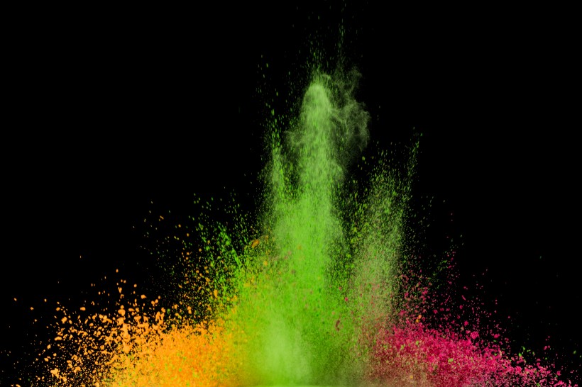 绿色粉末背景图片大全