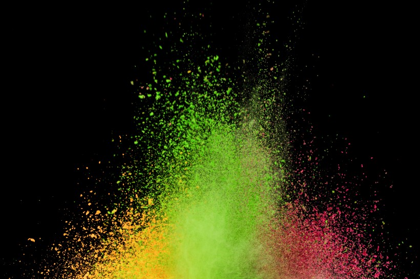 绿色粉末背景图片大全