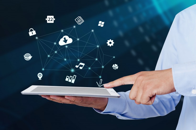 未来科技背景素材图片