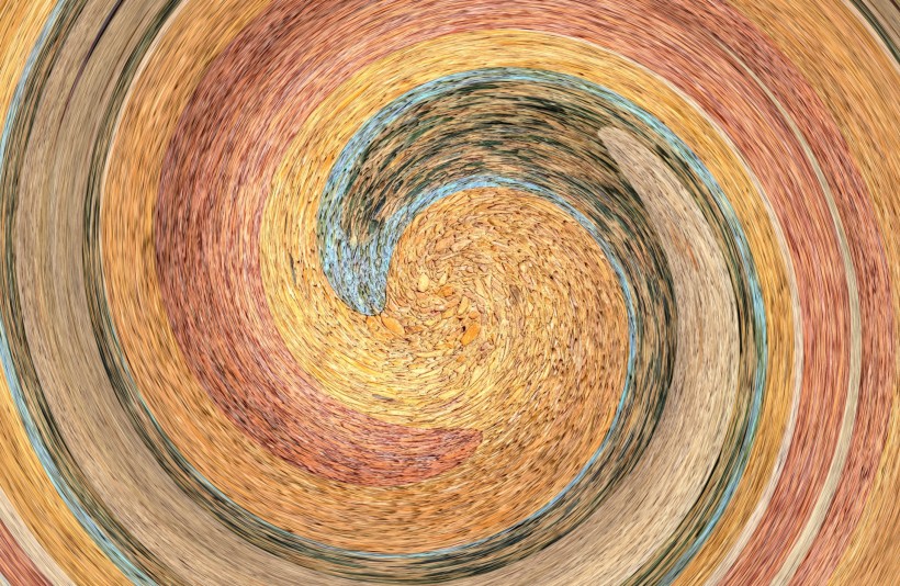 多彩螺旋背景图片