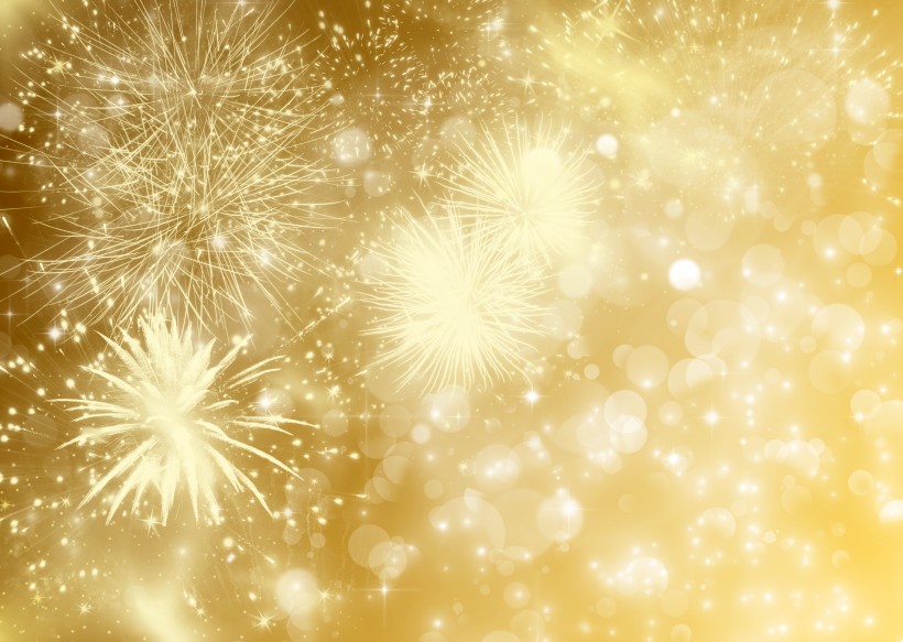 绚丽烟花背景图片