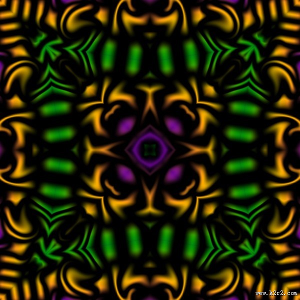 扩散型花纹背景图片