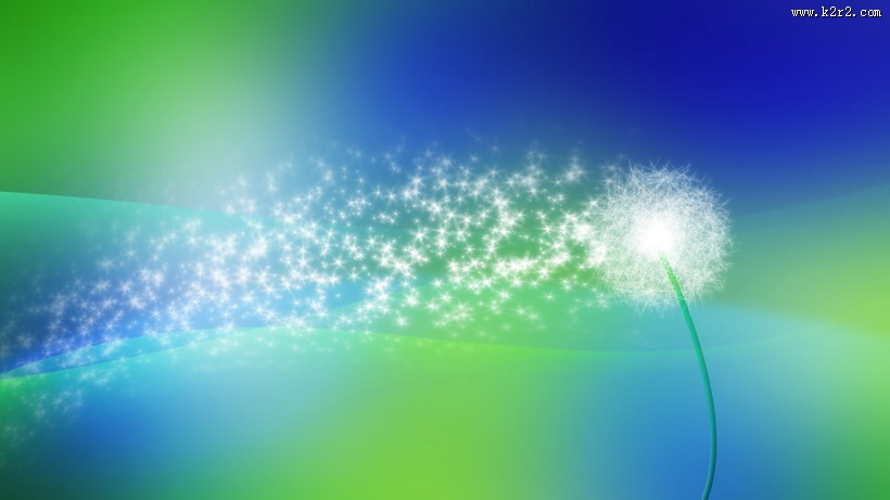 唯美蒲公英背景图片