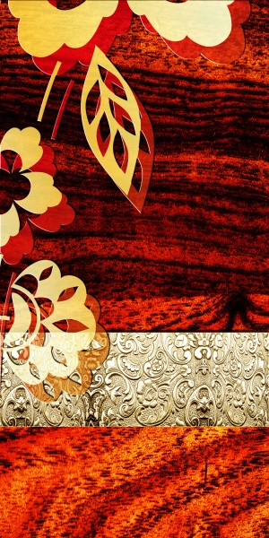 古典三联挂画图片