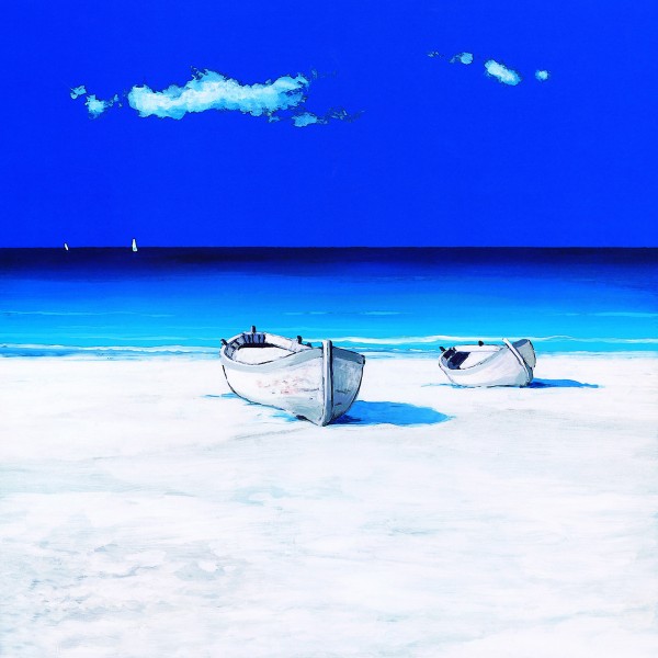 清爽风景三联画图片大全