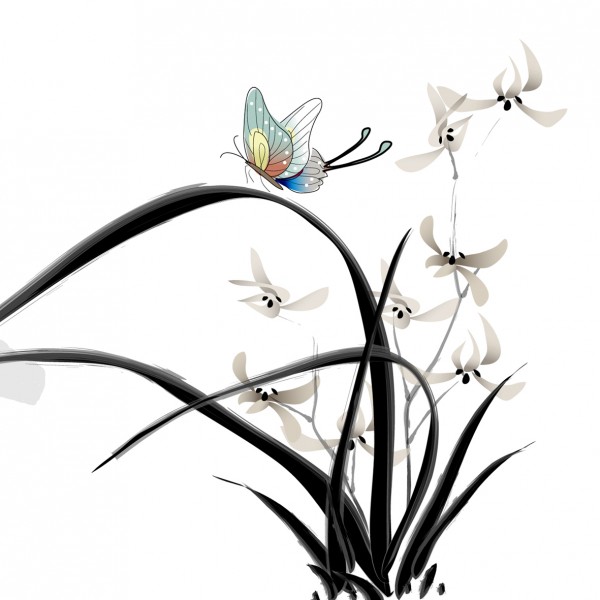 淡雅中国风家居三联画图片大全