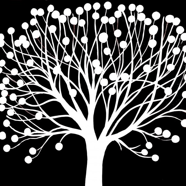 树-家居三联画高清图片