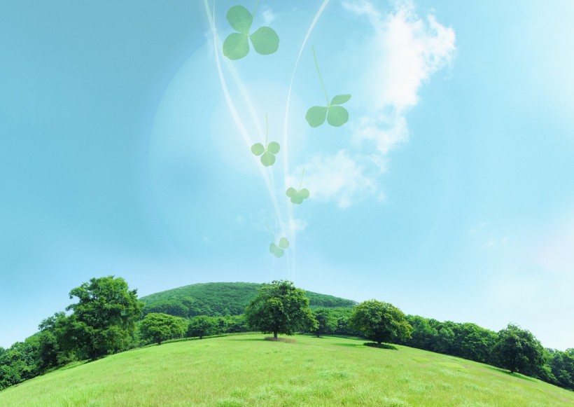 绿色地球设计图片