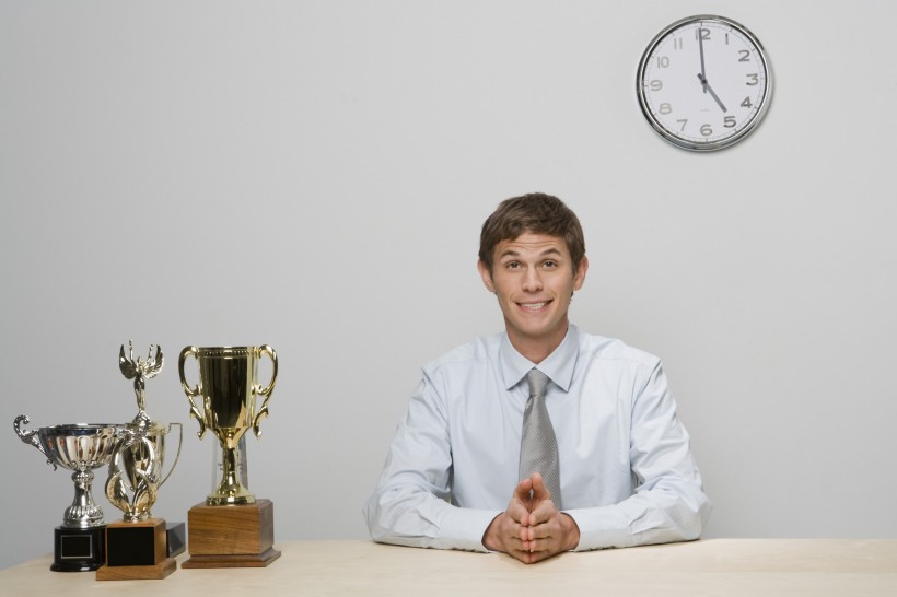 办公室男性概念图片