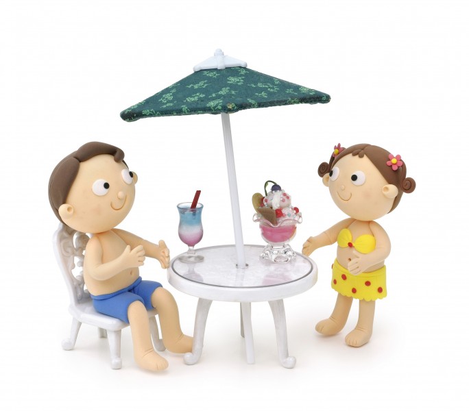 卡通人物家庭成员图片