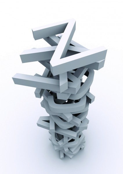 3D立体字母图片