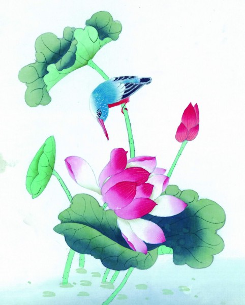工笔花鸟图片