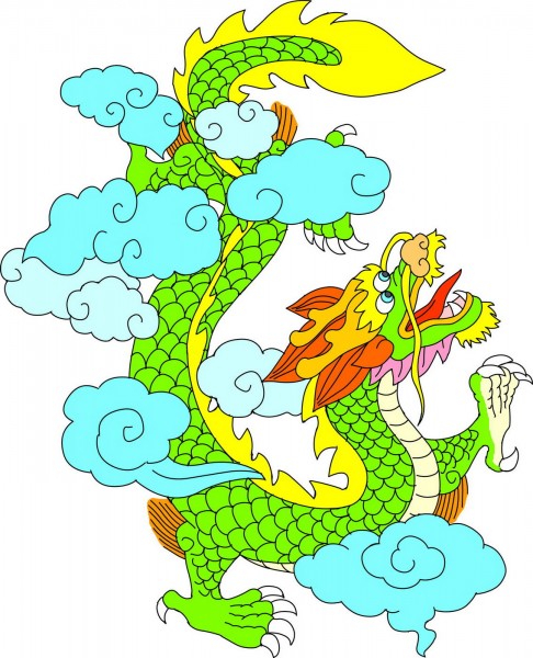 中国龙纹图片