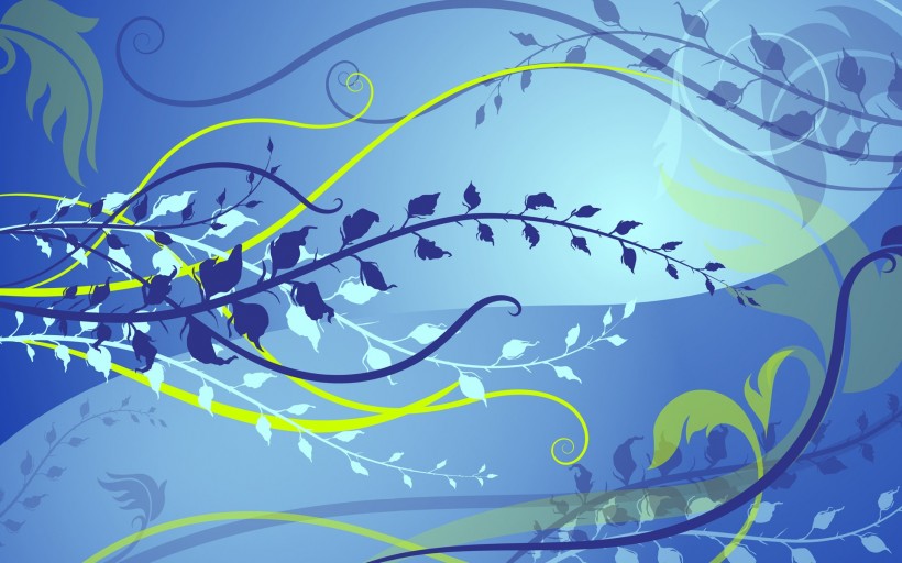 矢量植物花纹图片