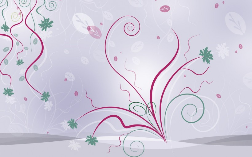 矢量植物花纹图片