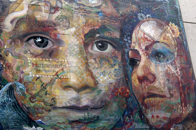 墙上个性的涂鸦图片大全