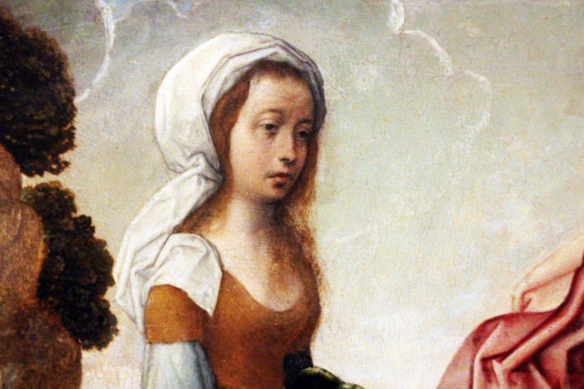 色彩鲜明的人物彩绘图片