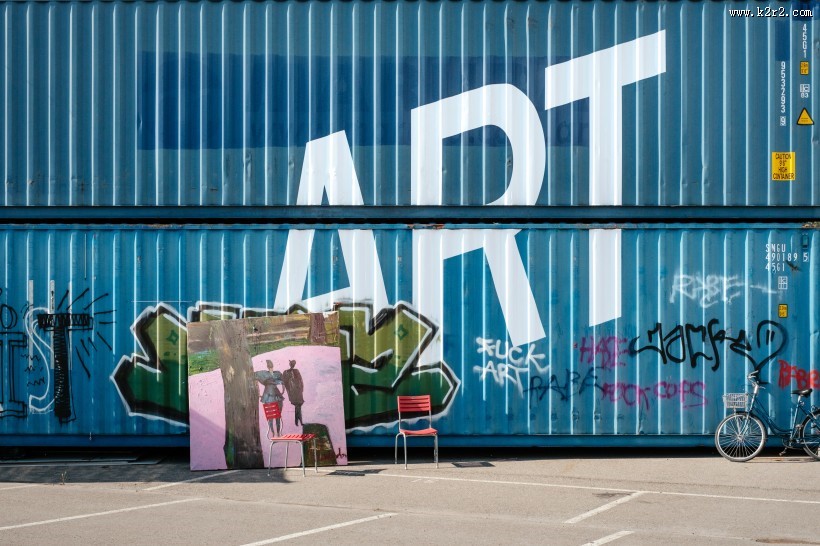 漂亮的墙绘图片