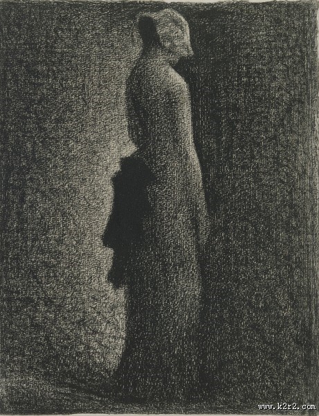 新印象派画家修拉作品图片