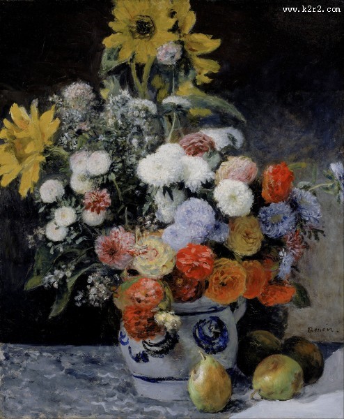 皮埃尔·奥古斯特·雷诺阿绘画之风景静物系列图片