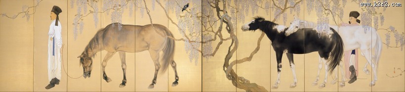 桥本关雪绘画系列一图片