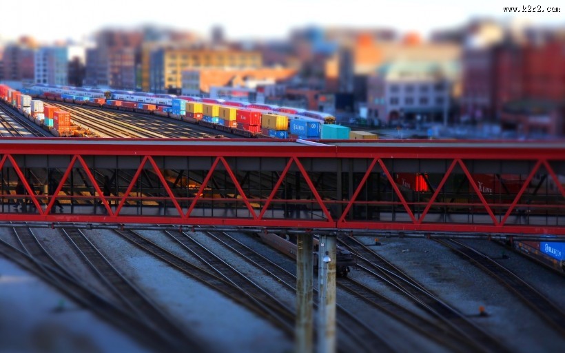 移轴镜头下世界的图片