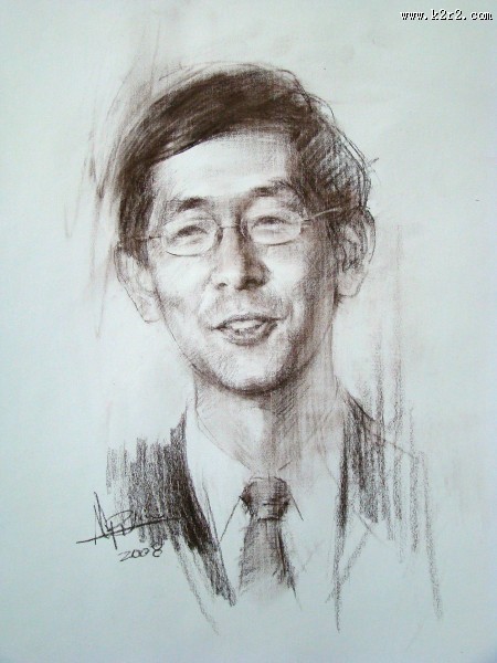 逼真人物素描图片