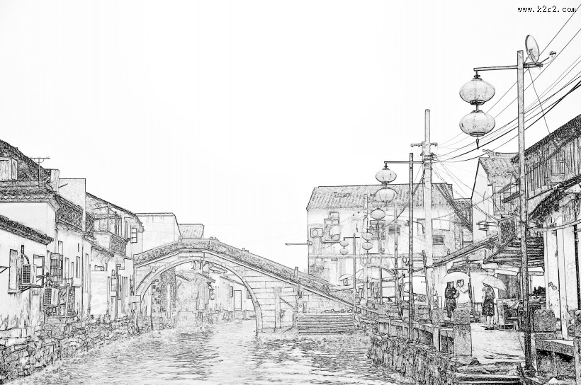 江南写意风景图片大全