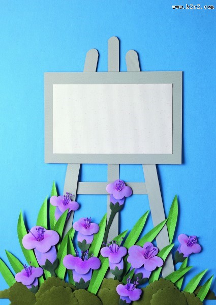 花朵场景纸雕图片大全