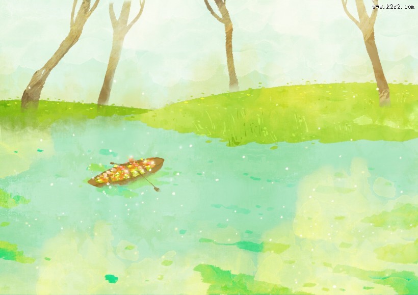 春天插画图片大全