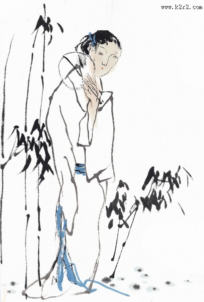 传统女性形象图片