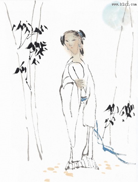 传统女性形象图片