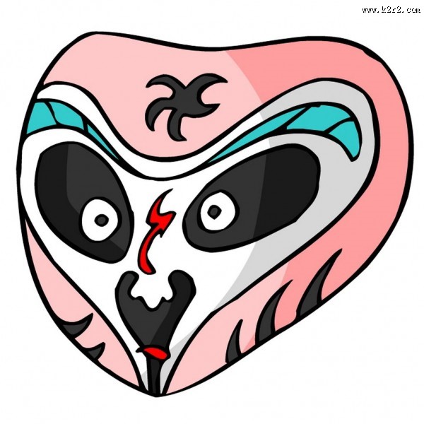 脸谱图片[周秦时期]大全