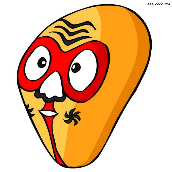 脸谱图片[隋唐时期]