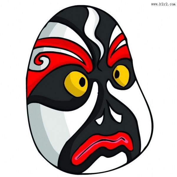 脸谱图片[隋唐时期]