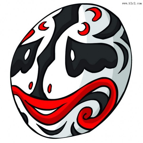 脸谱图片[隋唐时期]