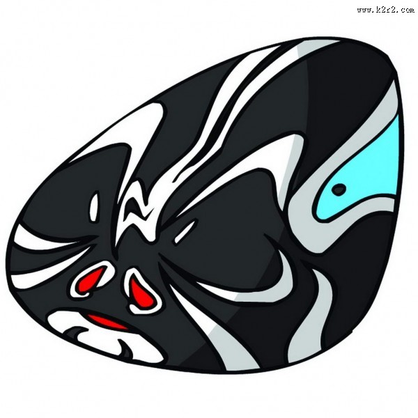 脸谱图片[隋唐时期]