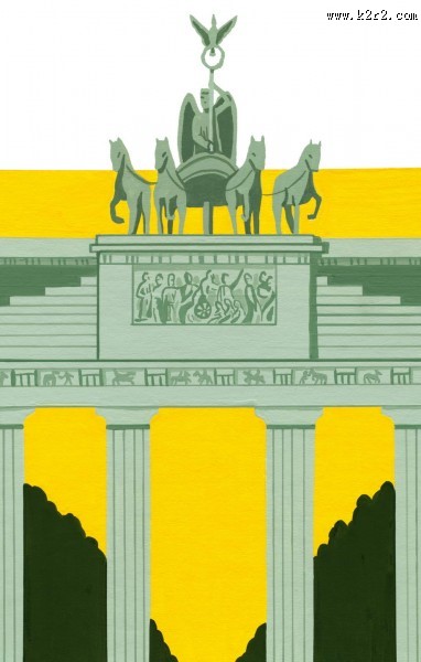 环球风景漫画图片