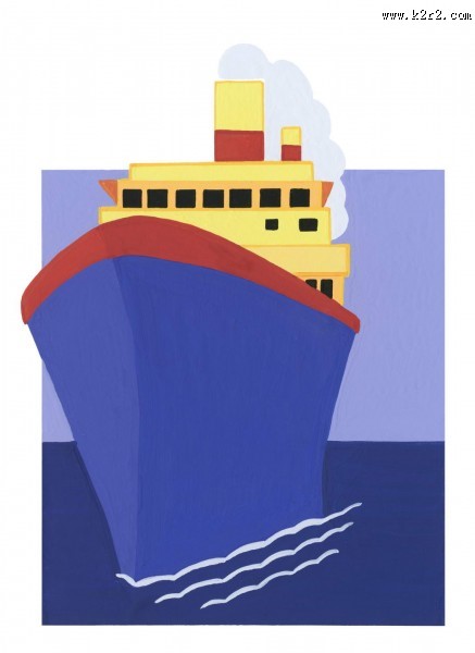 环球风景漫画图片