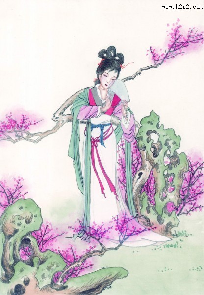 工笔古典仕女图片大全