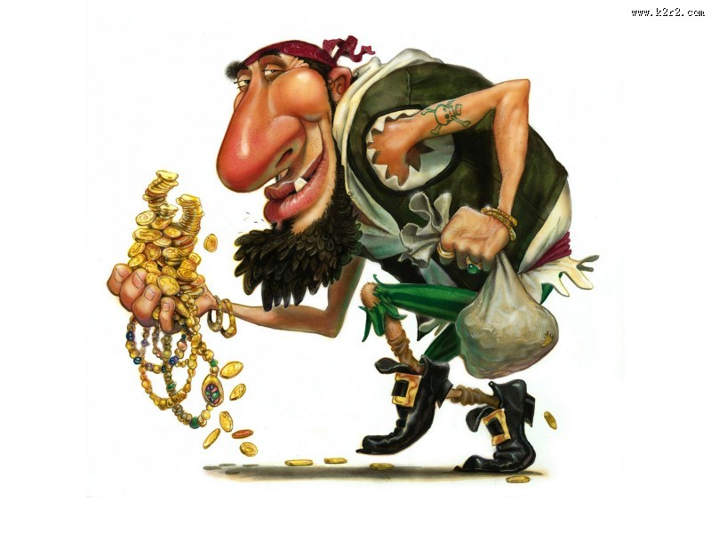 幽默卡通插画图片