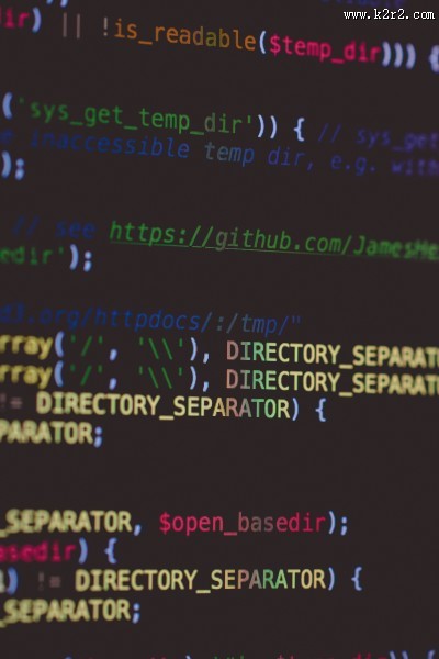 电脑屏幕上的数据代码图片