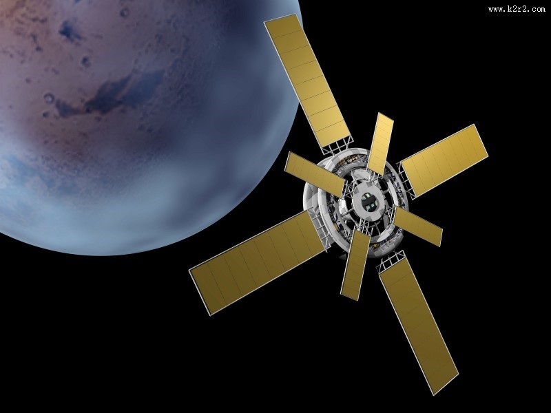 高科技的人造卫星图片